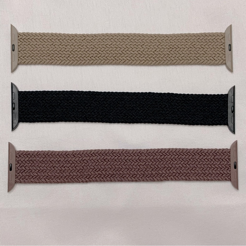 3pack stretchy nylon elastic straps, for Apple Watches